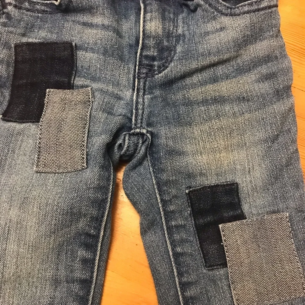 🎈Baby Gap Patched Jeans
